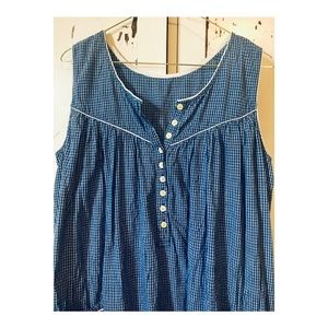 🌿VTG Checkered House Dress